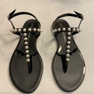 Stuart Weitzman Jelly Thong Sandals Size 11